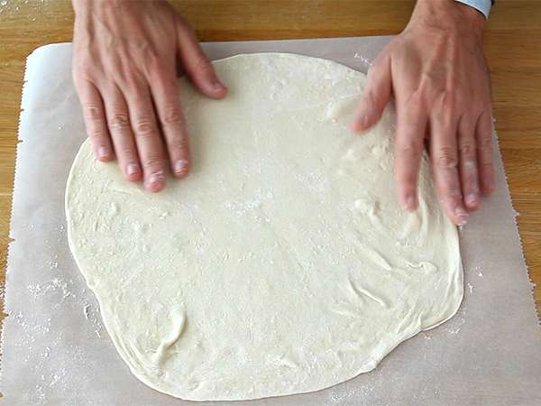 Chausson raclette-vel, savoyai calzone-val - Előkészítés lépés 1