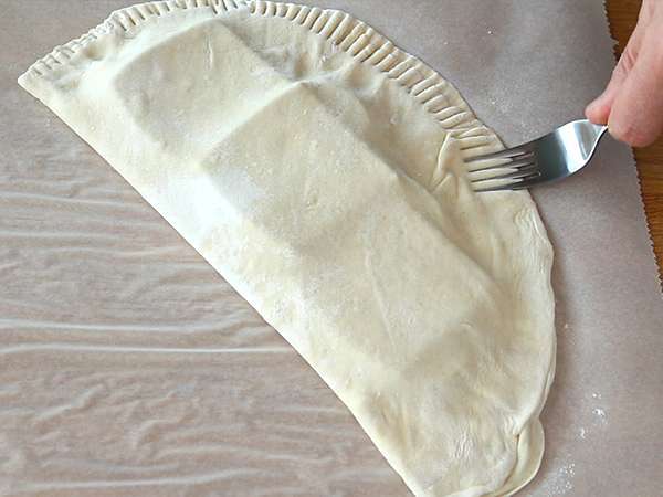 Chausson raclette-vel, savoyai calzone-val - Előkészítés lépés 4