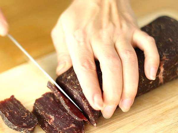 Bündnerfleisch vagy marhahús - Előkészítés lépés 5