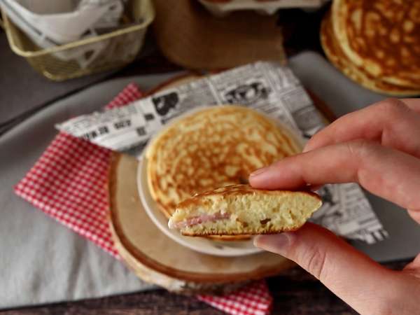 Croque palacsinta - Előkészítés lépés 6