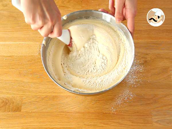 Génoise, az egyszerű recept - Előkészítés lépés 3
