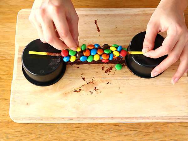 Gravitációs torta - Előkészítés lépés 3