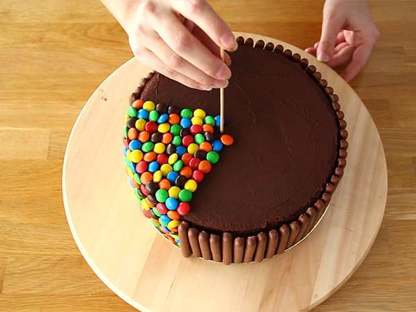 Gravitációs torta - Előkészítés lépés 9