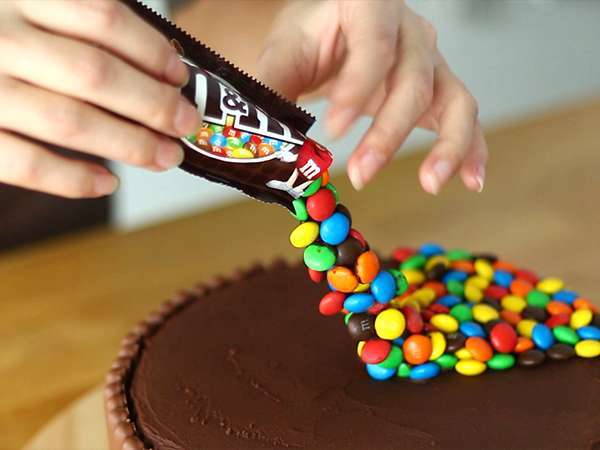 Gravitációs torta - Előkészítés lépés 12
