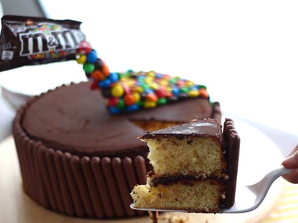 Gravitációs torta - Előkészítés lépés 13