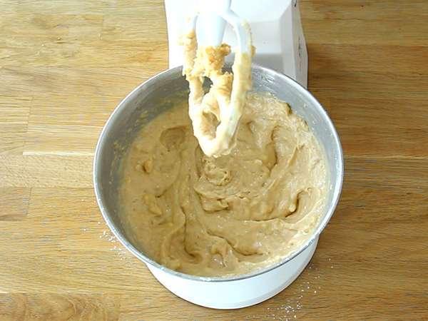 Banán kenyér, banán torta - Előkészítés lépés 4
