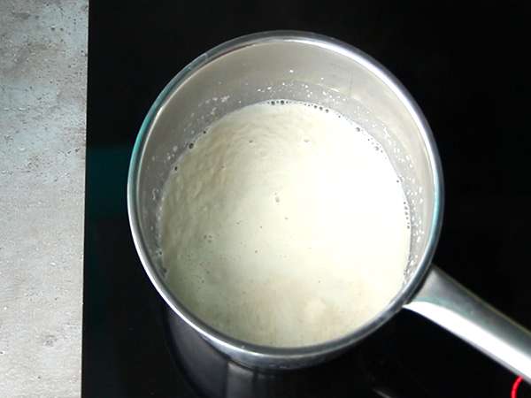 Vegán kókuszos panna cotta - Előkészítés lépés 2