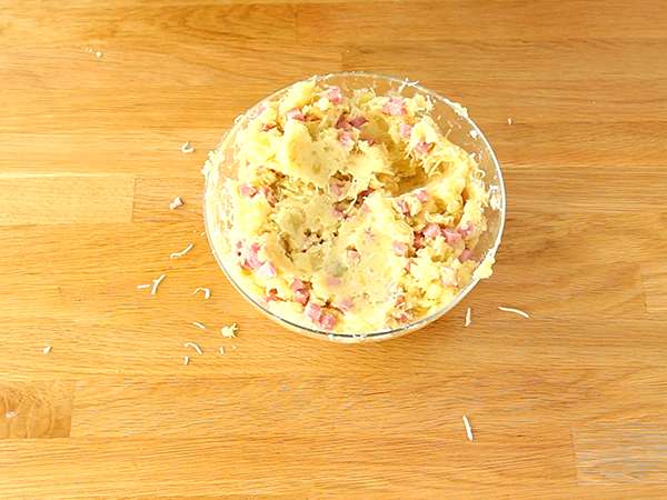 Húsvéti burgonya terrine - Előkészítés lépés 3