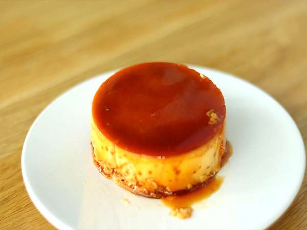 Flan sűrített tejjel - Előkészítés lépés 4