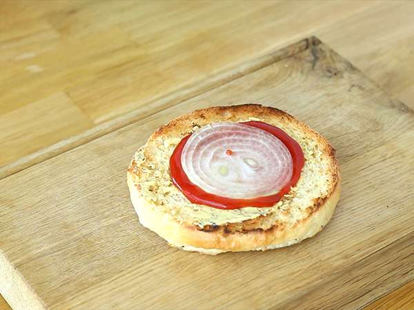Gyors és egyszerű házi készítésű hamburger - Előkészítés lépés 4