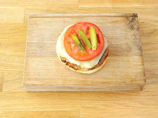 Gyors és egyszerű házi készítésű hamburger - Előkészítés lépés 5