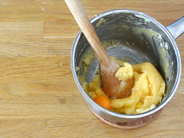 Gluténmentes choux tészta - Előkészítés lépés 3