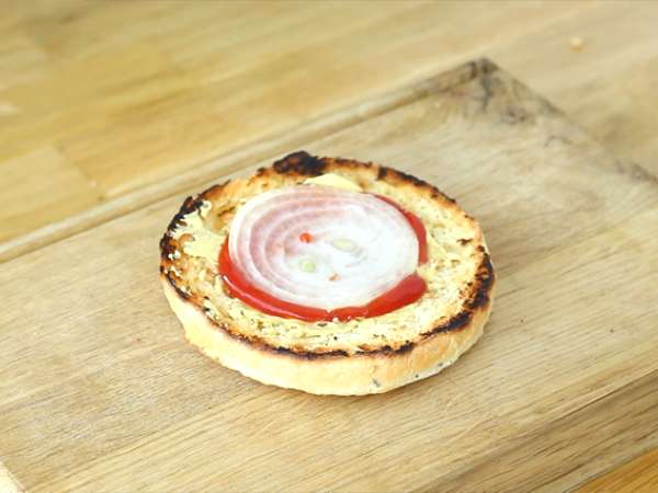 Vegetáriánus vörösbab burger - Előkészítés lépés 6