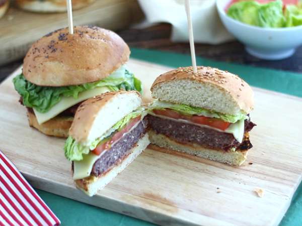 Vegetáriánus vörösbab burger - Előkészítés lépés 10