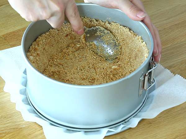 New York-i sajttorta - Előkészítés lépés 2