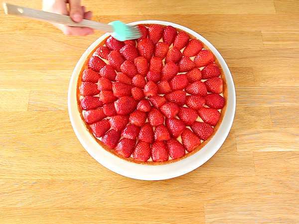 Könnyű epres torta - Előkészítés lépés 8
