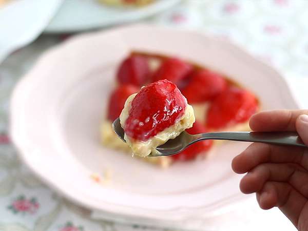 Könnyű epres torta - Előkészítés lépés 9