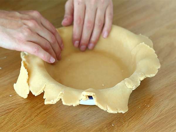 Almás pite, angol módra - Előkészítés lépés 1