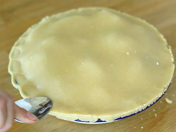 Almás pite, angol módra - Előkészítés lépés 5