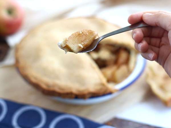 Almás pite, angol módra - Előkészítés lépés 7