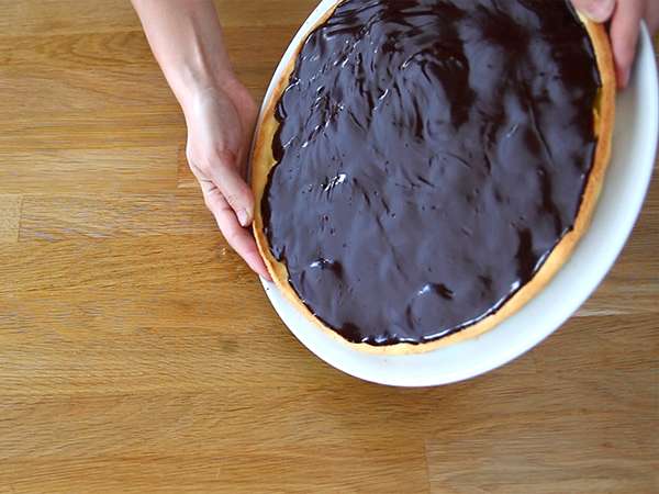 Banános csokoládétorta (lépésről lépésre) - Előkészítés lépés 4