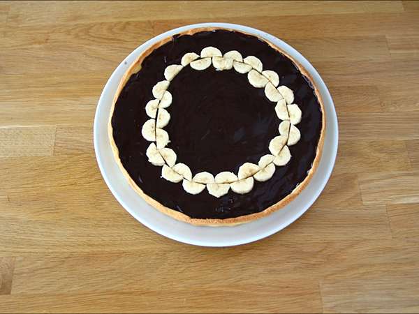 Banános csokoládétorta (lépésről lépésre) - Előkészítés lépés 5