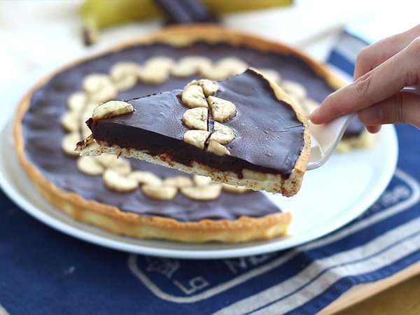 Banános csokoládétorta (lépésről lépésre) - Előkészítés lépés 6