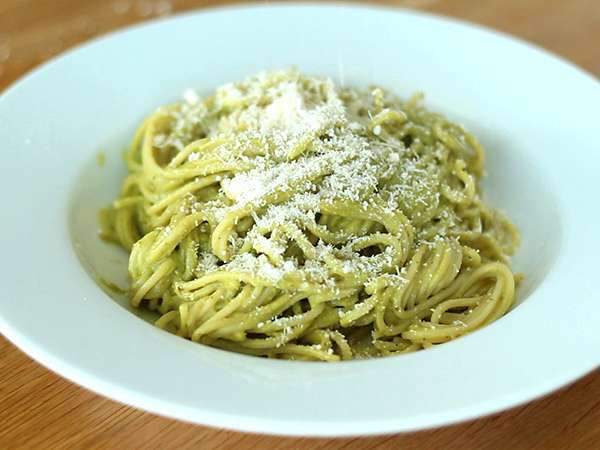 Spagetti carbonara avokádóval - Előkészítés lépés 4
