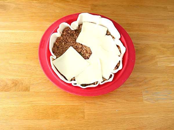 Hamburger pite, egy sajtburger, hogy megosszuk! - Előkészítés lépés 4
