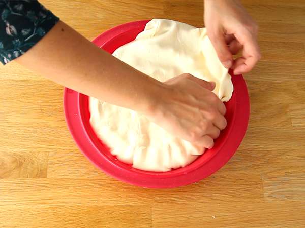 Hamburger pite, egy sajtburger, hogy megosszuk! - Előkészítés lépés 5