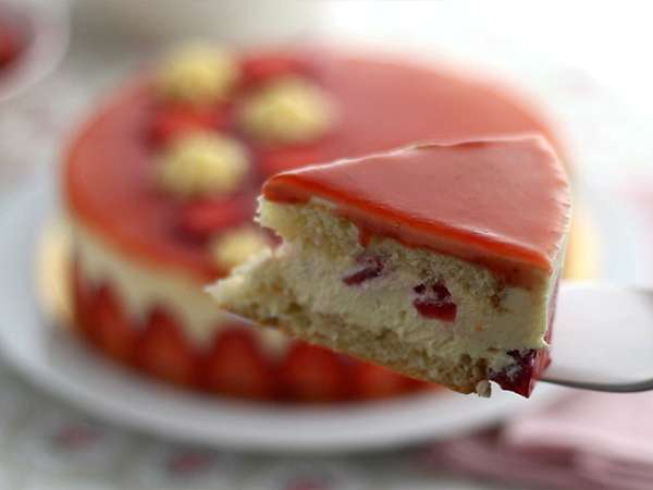 Fraisier (lépésről-lépésre recept) - Előkészítés lépés 16