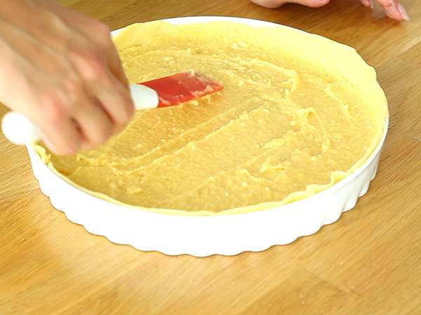 Mandulás és körtetorta, vagy a híres Bourdaloue - Előkészítés lépés 3