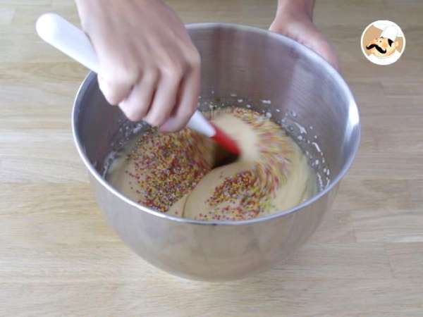 Cupcake alap torta - Előkészítés lépés 2