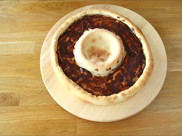 Pizza Kit Kat és joghurtos csokoládés Danette pizzával - Előkészítés lépés 4