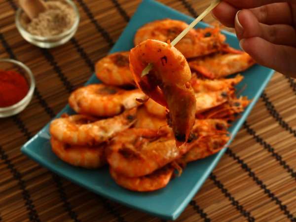 Garnélarák flambírozott whiskyben, a recept részletesen - Előkészítés lépés 5