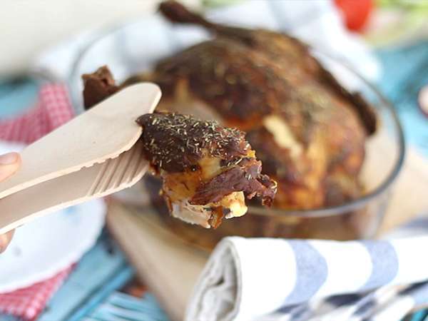 Csirke mustáros és herbes de Provence kéregben - Előkészítés lépés 4