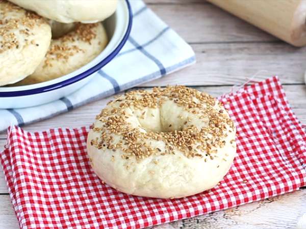Házi készítésű bagel - Előkészítés lépés 7