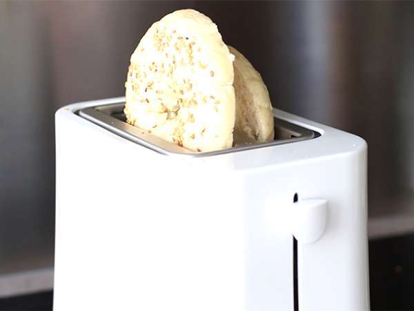 Csokoládés banános bagel - Előkészítés lépés 1