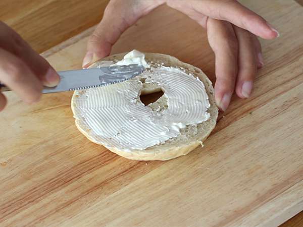 Csokoládés banános bagel - Előkészítés lépés 2