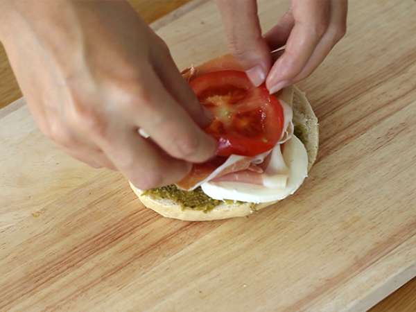 Olasz bagel - Előkészítés lépés 3