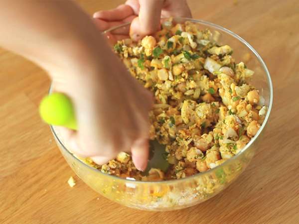 Falafelek, a gyors és egyszerű recept - Előkészítés lépés 3