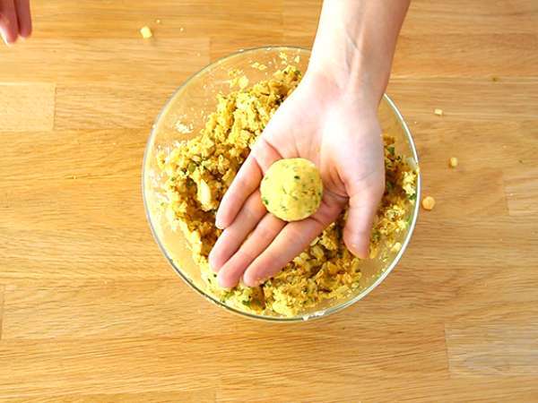 Falafelek, a gyors és egyszerű recept - Előkészítés lépés 4