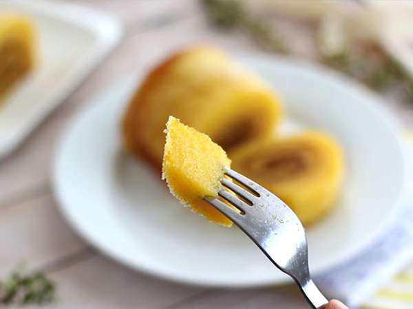 Portugál narancsos tekercs torta - Torta de laranja - Előkészítés lépés 7