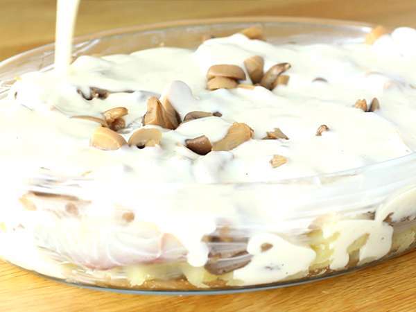 Halgratin, egyszerű és könnyű recept - Előkészítés lépés 5