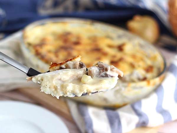 Halgratin, egyszerű és könnyű recept - Előkészítés lépés 7