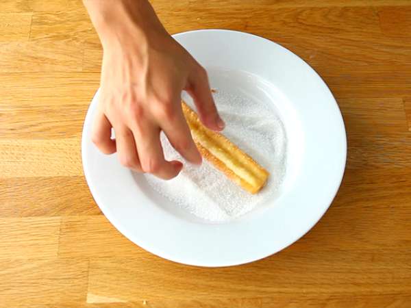 Ropogós és könnyű churros - Előkészítés lépés 5