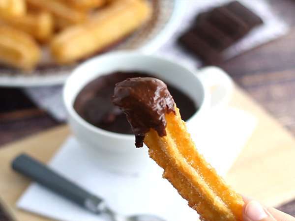 Ropogós és könnyű churros - Előkészítés lépés 6