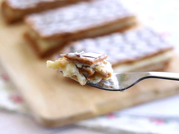 Vanília mille feuille - Előkészítés lépés 15