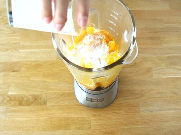 Tejszínes butternut tök leves - Előkészítés lépés 5
