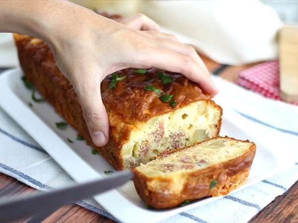 Torta maradék raclette sajttal - Előkészítés lépés 6